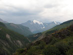 Вид на дальние горы из долины р.Чуя